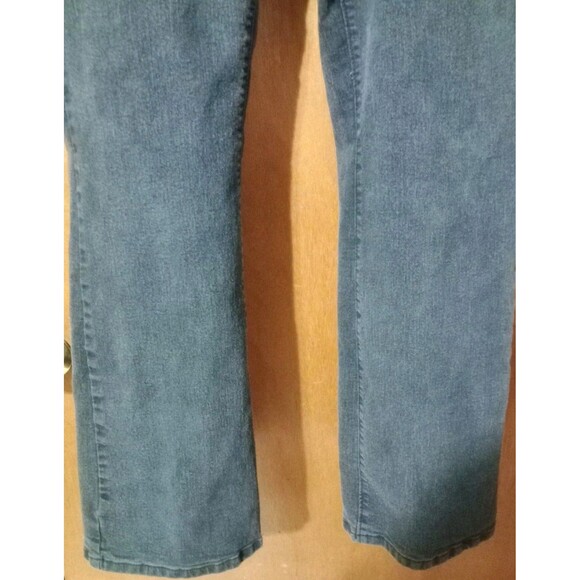 Denim 24/7 Black Jeans Sz 18W Tall 5 Pocket Stretch 12" High Rise GUC - Picture 3 of 7